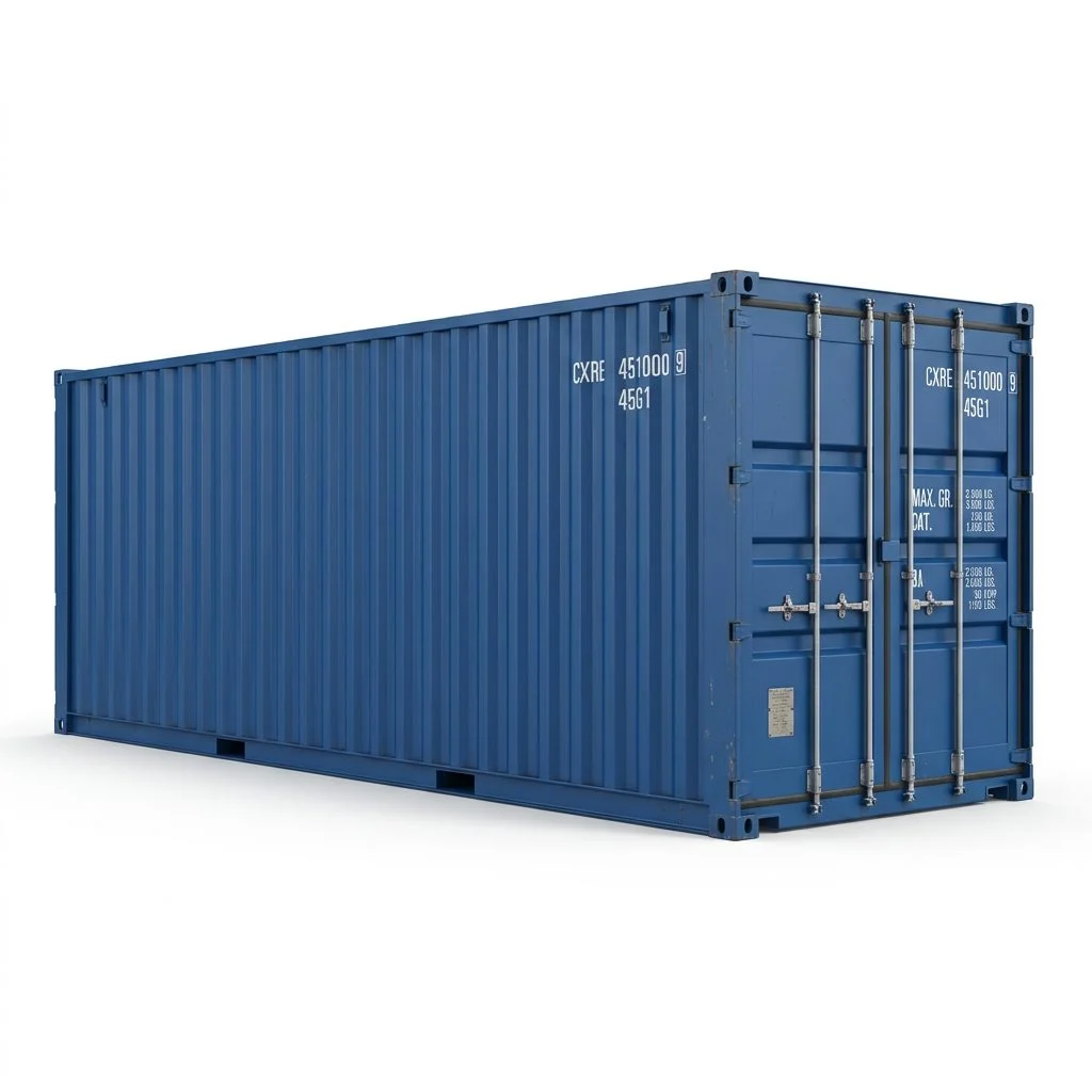 45ft High Cube Container – One-Trip – Blue