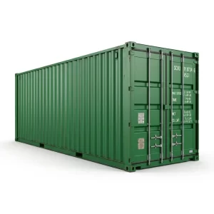 40ft High Cube Standard Container – One-Trip – Green